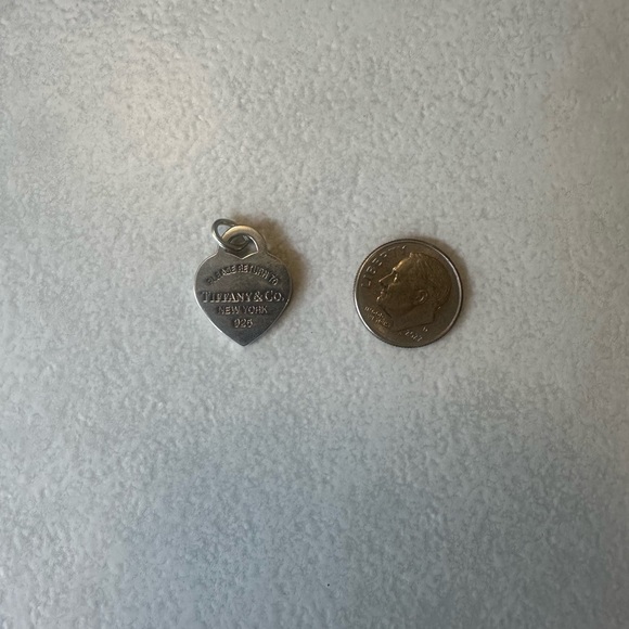 Tiffany & Co Silver Heart Pendant - Picture 3 of 3